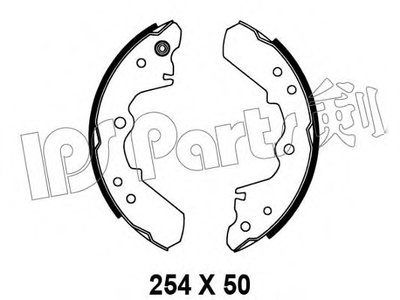 Тормозные колодки IPS Parts IPS Parts купить