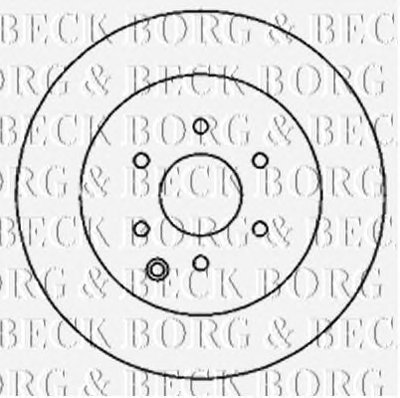 Тормозной диск BORG & BECK купить