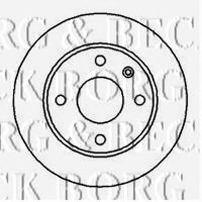 Тормозной диск BORG & BECK купить