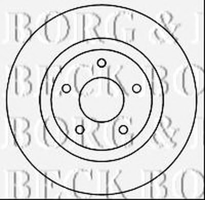 Тормозной диск BORG & BECK купить