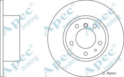 Тормозной диск APEC braking купить