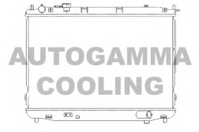 Радиатор, охлаждение двигателя AUTOGAMMA купить