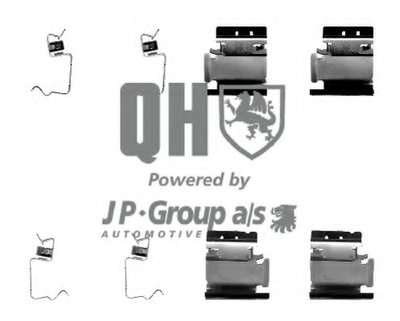Комплектующие, колодки дискового тормоза QH JP GROUP