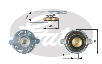 Пробка радиатора GATES купить
