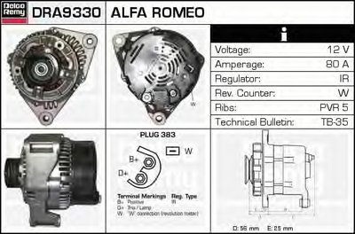 Генератор Remanufactured REMY (Light Duty) DELCO REMY купить