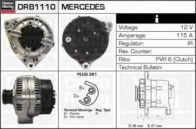 Генератор Remanufactured REMY (Light Duty) DELCO REMY купить