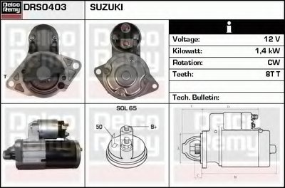 Стартер Remanufactured REMY (Light Duty) DELCO REMY купить