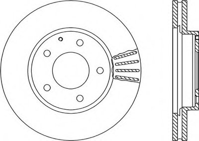 Тормозной диск ADAPTIVE OPEN PARTS купить