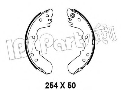 Тормозные колодки IPS Parts IPS Parts купить