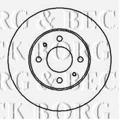 Тормозной диск BORG & BECK купить
