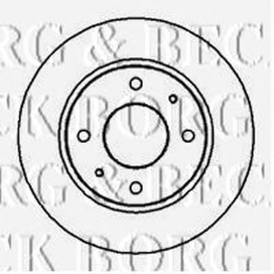 Тормозной диск BORG & BECK купить