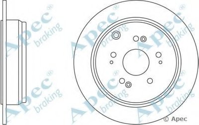 Тормозной диск APEC braking купить