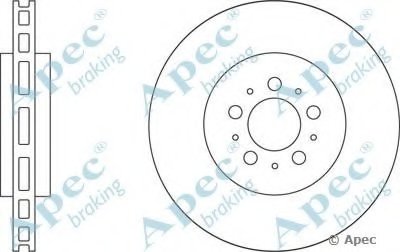 Тормозной диск APEC braking купить