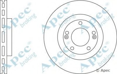 Тормозной диск APEC braking купить