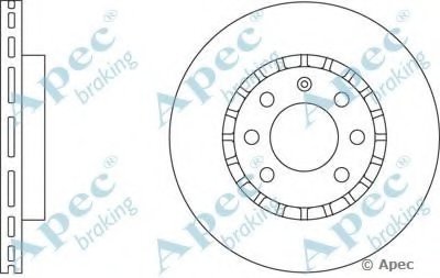 Тормозной диск APEC braking купить