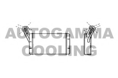 Теплообменник, отопление салона AUTOGAMMA