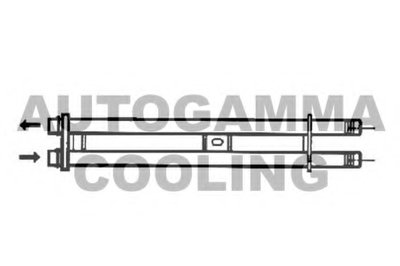 Теплообменник, отопление салона AUTOGAMMA