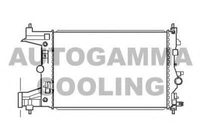 Радиатор, охлаждение двигателя AUTOGAMMA купить