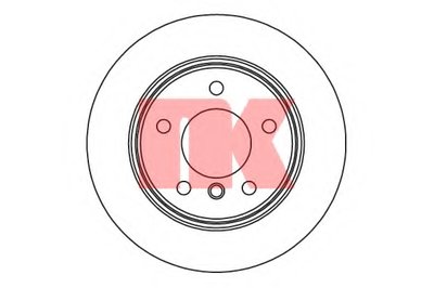 Тормозной диск NK купить