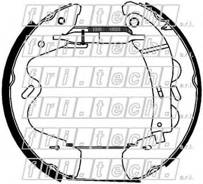 Комплект тормозных колодок FAST KIT fri.tech. купить