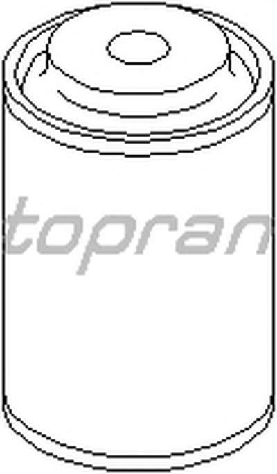 Втулка, балка моста TOPRAN