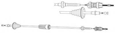 Тросик сцепления CEF