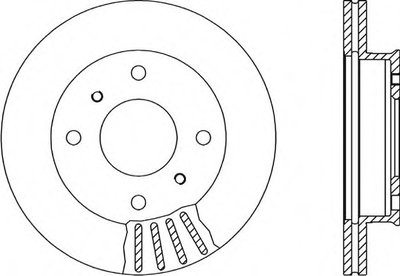 Тормозной диск ADAPTIVE OPEN PARTS купить