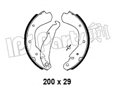 Тормозные колодки IPS Parts IPS Parts купить