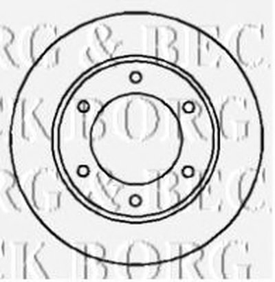 Тормозной диск BORG & BECK купить