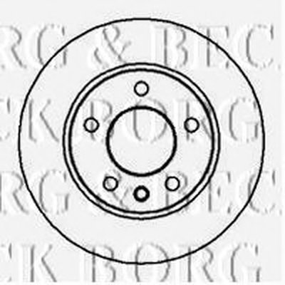 Тормозной диск BORG & BECK купить