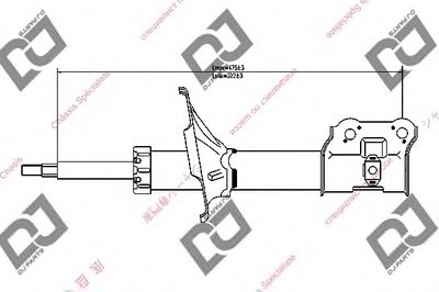 Амортизатор DJ PARTS купить