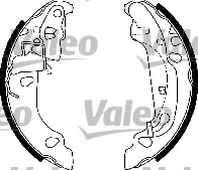 Комплект тормозных колодок VALEO купить