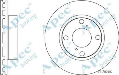 Тормозной диск APEC braking купить