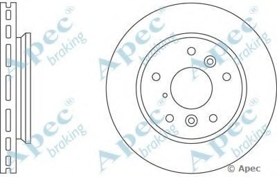 Тормозной диск APEC braking купить