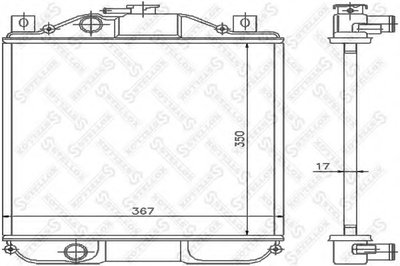 Радиатор, охлаждение двигателя STELLOX купить