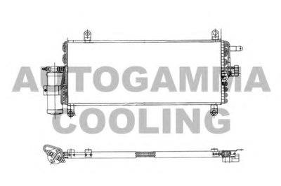 Конденсатор, кондиционер AUTOGAMMA купить