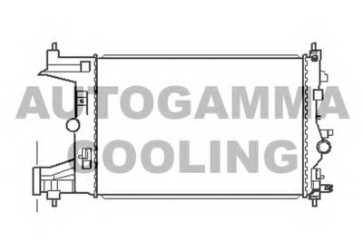 Радиатор, охлаждение двигателя AUTOGAMMA купить
