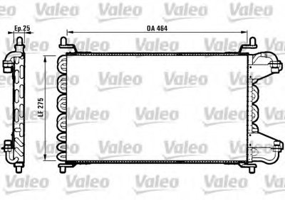 Конденсатор, кондиционер VALEO купить