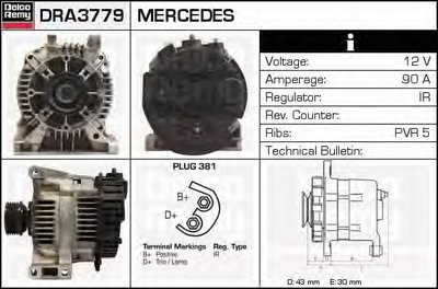 Генератор Remanufactured REMY (Light Duty) DELCO REMY купить