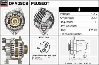 Генератор Remanufactured REMY (Light Duty) DELCO REMY купить