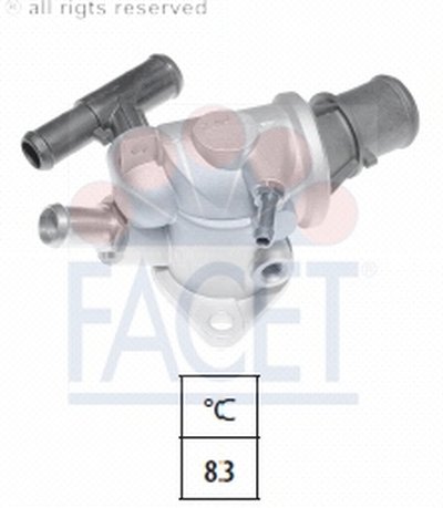 Термостат, охлаждающая жидкость FACET купить