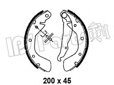 Тормозные колодки IPS Parts IPS Parts купить