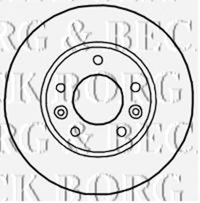 Тормозной диск BORG & BECK купить