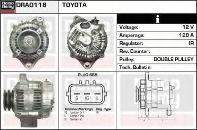 Генератор Remanufactured REMY (Light Duty) DELCO REMY купить