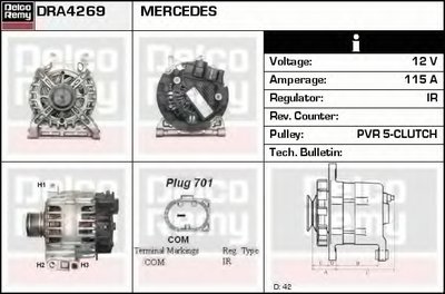 Генератор Remanufactured REMY (Light Duty) DELCO REMY купить