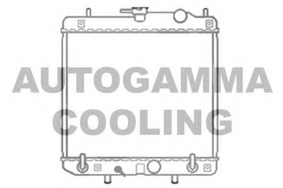 Радиатор, охлаждение двигателя AUTOGAMMA купить