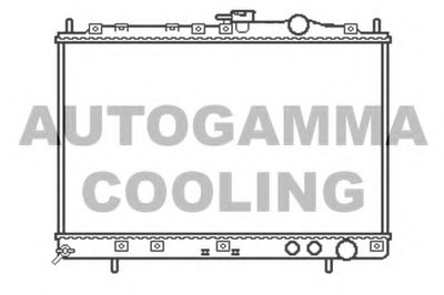 Радиатор, охлаждение двигателя AUTOGAMMA купить