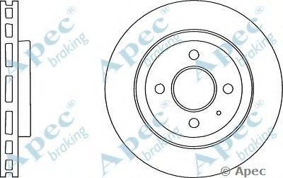 Тормозной диск APEC braking купить