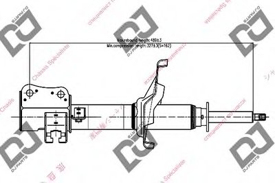 Амортизатор DJ PARTS купить