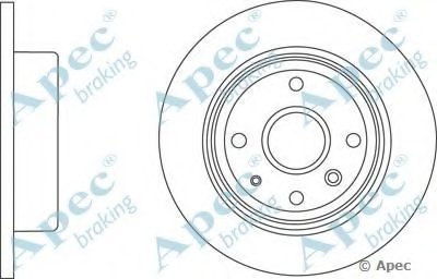 Тормозной диск APEC braking купить